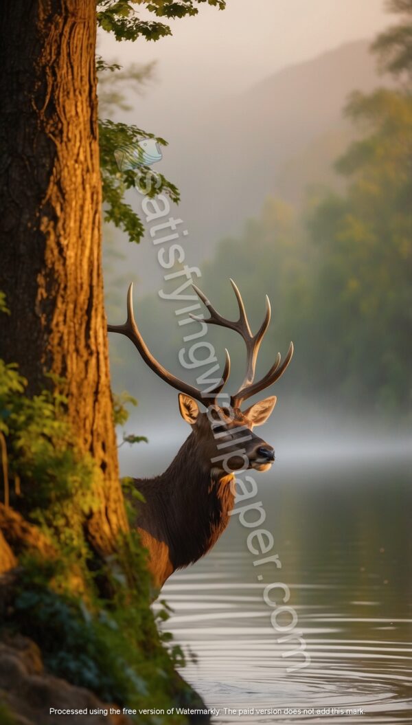 Majestic Stag Wallpaper